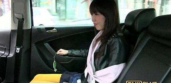  Asian Marica sucks cock and drilled with pervert driver